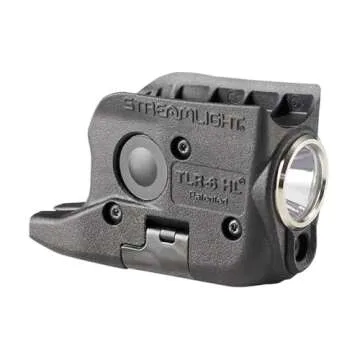 Streamlight 69340 TLR-6 HL 300-Lumen Rechargeable Tactical Weapon Light with Integrated Red Laser Designed Exclusively and Solely for Glock 42/43 and 43X/48 (Non-Rail or MOS), Black