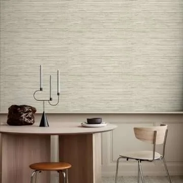 Peel and Stick Grasscloth Contact Paper for Walls