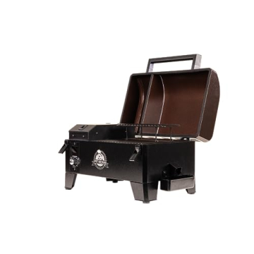 PIT BOSS 10697 Table Top Wood Grill with Temp Control