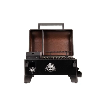 PIT BOSS 10697 Table Top Wood Grill with Temp Control