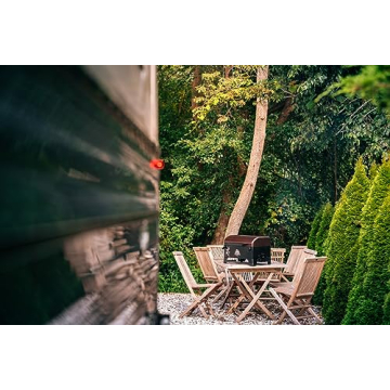 PIT BOSS 10697 Table Top Wood Grill with Temp Control