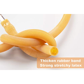 Hiverst 12ft Stretch Latex Band Team Building Game