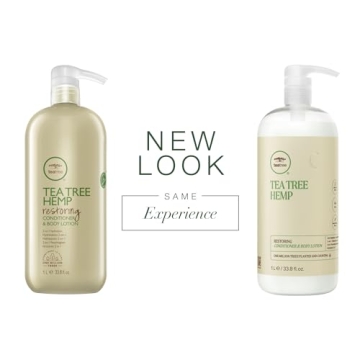 Tea Tree Hemp Hydrating Conditioner & Body Lotion, All Hair Types