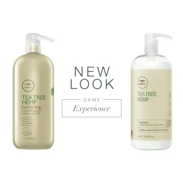 Tea Tree Hemp Hydrating Conditioner & Body Lotion, All Hair Types