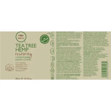 Tea Tree Hemp Hydrating Conditioner & Body Lotion, All Hair Types