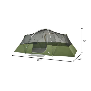 Spacious Family Camping Tent for All Outdoor Adventures