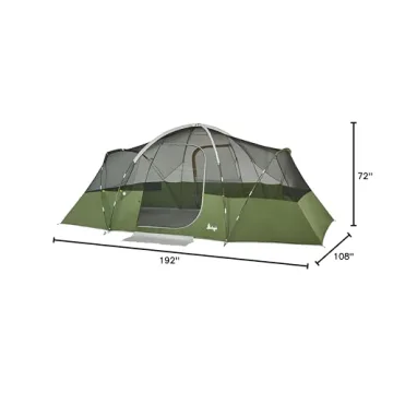 Spacious Family Camping Tent for All Outdoor Adventures