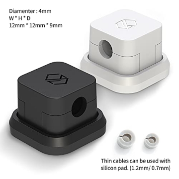 Sinjimoru Magnetic Cable Clips for Efficient Cable Management