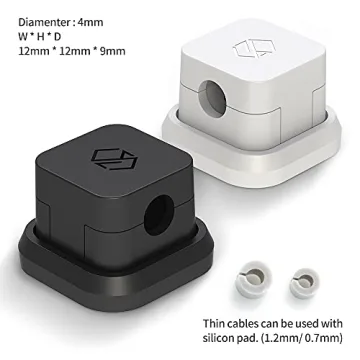 Sinjimoru Magnetic Cable Clips for Efficient Cable Management