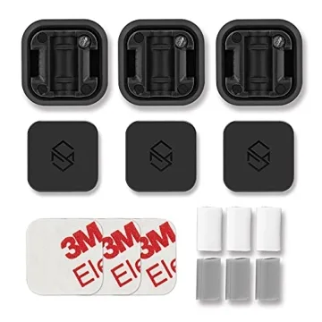 Sinjimoru Magnetic Cable Clips for Efficient Cable Management