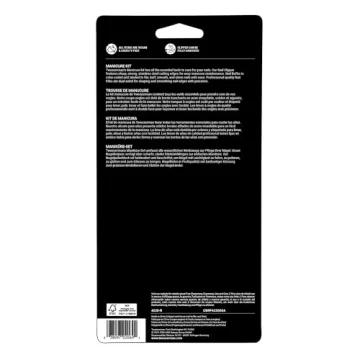 Tweezerman Black Manicure Kit with Clipper and Files