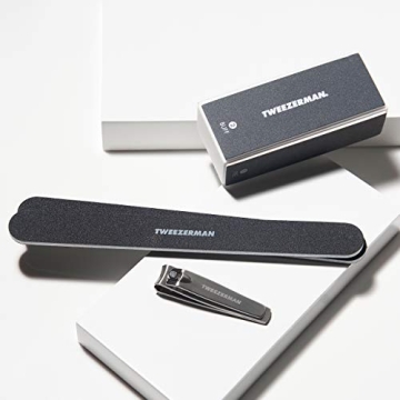Tweezerman Black Manicure Kit with Clipper and Files