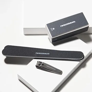 Tweezerman Black Manicure Kit with Clipper and Files