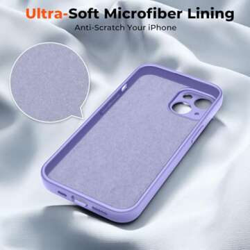 SUPFINE iPhone 13 Liquid Silicone Case for All