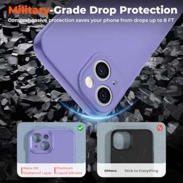 SUPFINE iPhone 13 Liquid Silicone Case for All