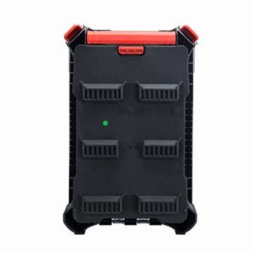 Crtbelfy Mounting Feet Compatible for Milwaukee Packout Half Case, Tool Case Box Wall Mount Hanging Cleats (1+2 Pcs)