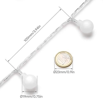 Battery Operated Globe String Lights with Remote