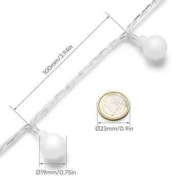 Battery Operated Globe String Lights with Remote