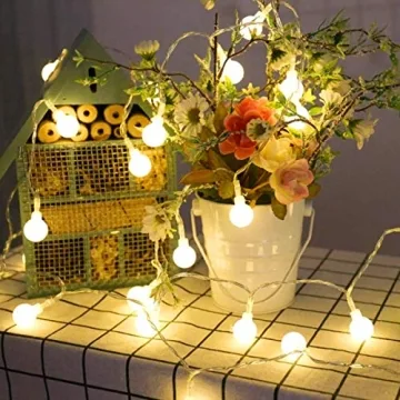 Battery Operated Globe String Lights with Remote