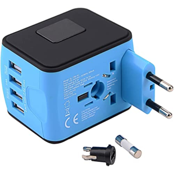 Smart Travel Adapter for Worldwide Charging Solutions