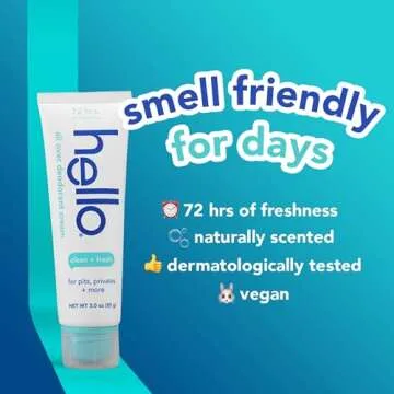 Hello Clean & Fresh Aluminum Free Whole Body Deodorant