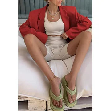 Women's Elegant Oversized Blazer - Stylish Office Jacket