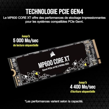 Corsair MP600 1TB NVMe SSD – 5000MB/s Performance