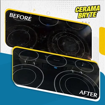 Cerama Bryte Cooktop Cleaner - Ultimate 6 Piece Cleaning Kit