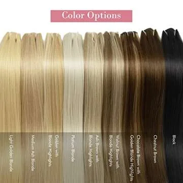 REECHO Clip in Hair Extensions, Hair Extensions Thick Long Lace Weft Lightweight Synthetic Hairpieces for Women (24 Inch-240 Gram(Pack of 5), Chocolate Brown with Golden Blonde Highlights)
