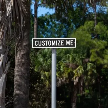 Custom Street Sign - Personalize Your Own Metal Sign
