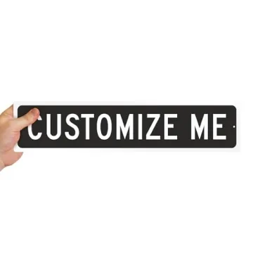 Custom Street Sign - Personalize Your Own Metal Sign