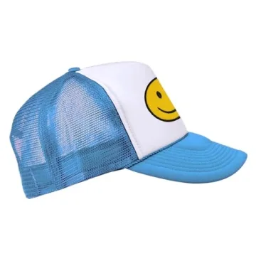 lycycse Smile Face Trucker Hat for All Ages