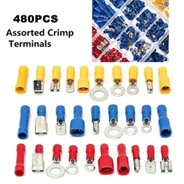 EL-SKY Premium 480pcs Insulated Wire Terminals Kit