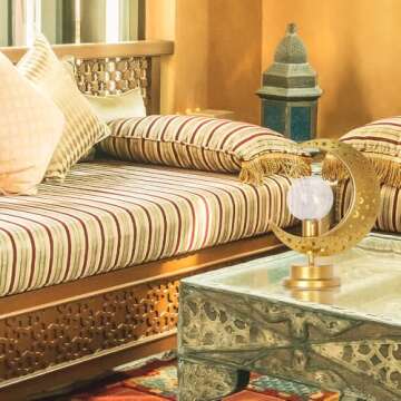 DECORKEY Moon Lamp for Ramadan and Eid Home Decor