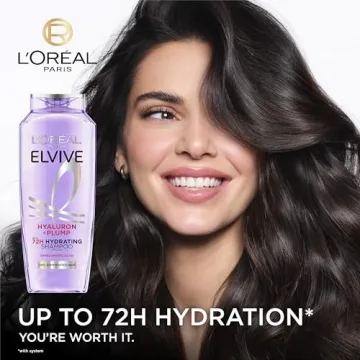 L'Oreal Paris Hyaluron Plump Hydrating Shampoo, 12.6 Fl Oz