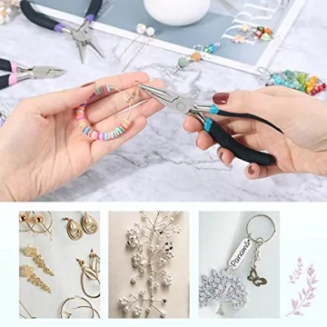 Jewelry Pliers Set by Paxcoo - 3 Essential Tools Kit