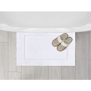 Utopia Cotton Bath Mats – Highly Absorbent & Washable