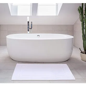 Utopia Cotton Bath Mats – Highly Absorbent & Washable