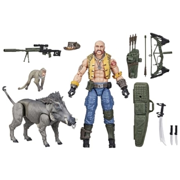 G.I. Joe Classified Series #125 - Dreadnok Gnawgahyde with Pets Porkbelly & Yobbo Action Figure Set
