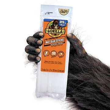 Gorilla Hot Glue Sticks - All Temperature Mini 25 Count