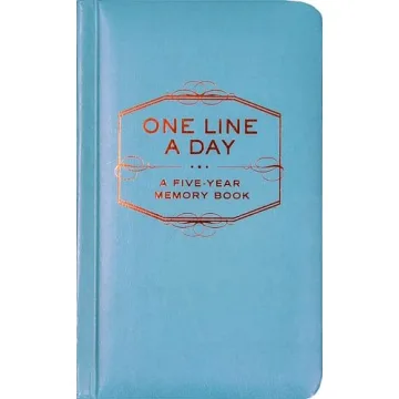 One Line A Day: A Five-Year Memory Book (5 Year Journal, Daily Journal, Yearly Journal, Memory Journal)