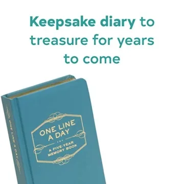 One Line A Day: A Five-Year Memory Book (5 Year Journal, Daily Journal, Yearly Journal, Memory Journal)