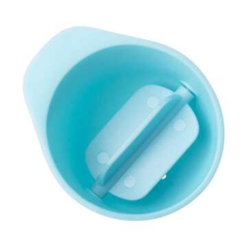 Ubbi Lighthouse Stacking Cups Bath Toys, Includes 6 Cups, Toddler Bathtub Toys, Dishwasher Safe Toddler Toys