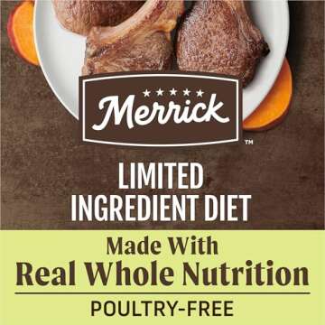 Merrick Grain Free Dry Dog Food With Lamb & Sweet Potato - 22 lb