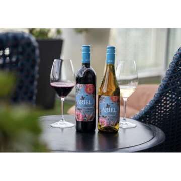 Ariel Chardonnay Non-Alcoholic Wine Experience Bundle with Recipes