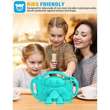 SUPLIK Kids Case for iPad 5th/6th Gen - Protective & Fun