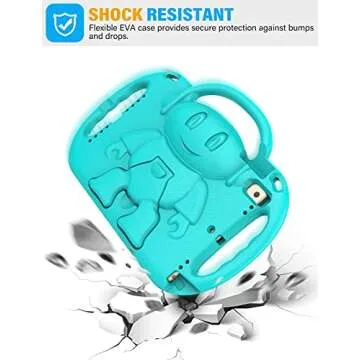 SUPLIK Kids Case for iPad 5th/6th Gen - Protective & Fun