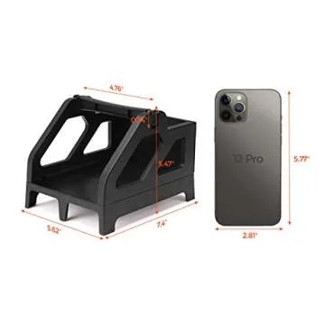 MUNBYN Thermal Label Holder - Dual Roll and Fan-Fold Capacity