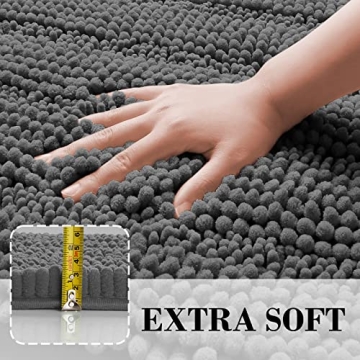 Ultra-Soft Thick Bathroom Rugs for Comfort and Safety