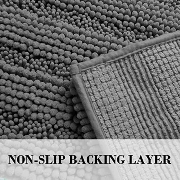 Ultra-Soft Thick Bathroom Rugs for Comfort and Safety